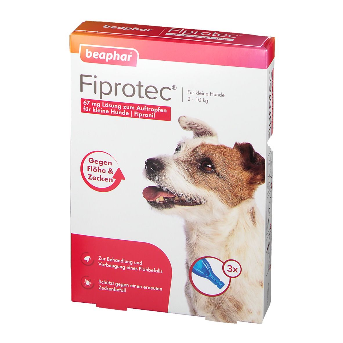 Fiprotec® 67 mg Lösung zum Auftropfen für kleine Hunde