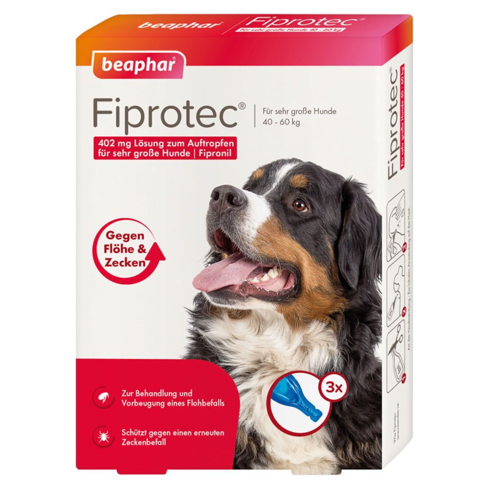 Fiprotec® 402 mg Lösung zum Auftropfen für sehr große Hunde