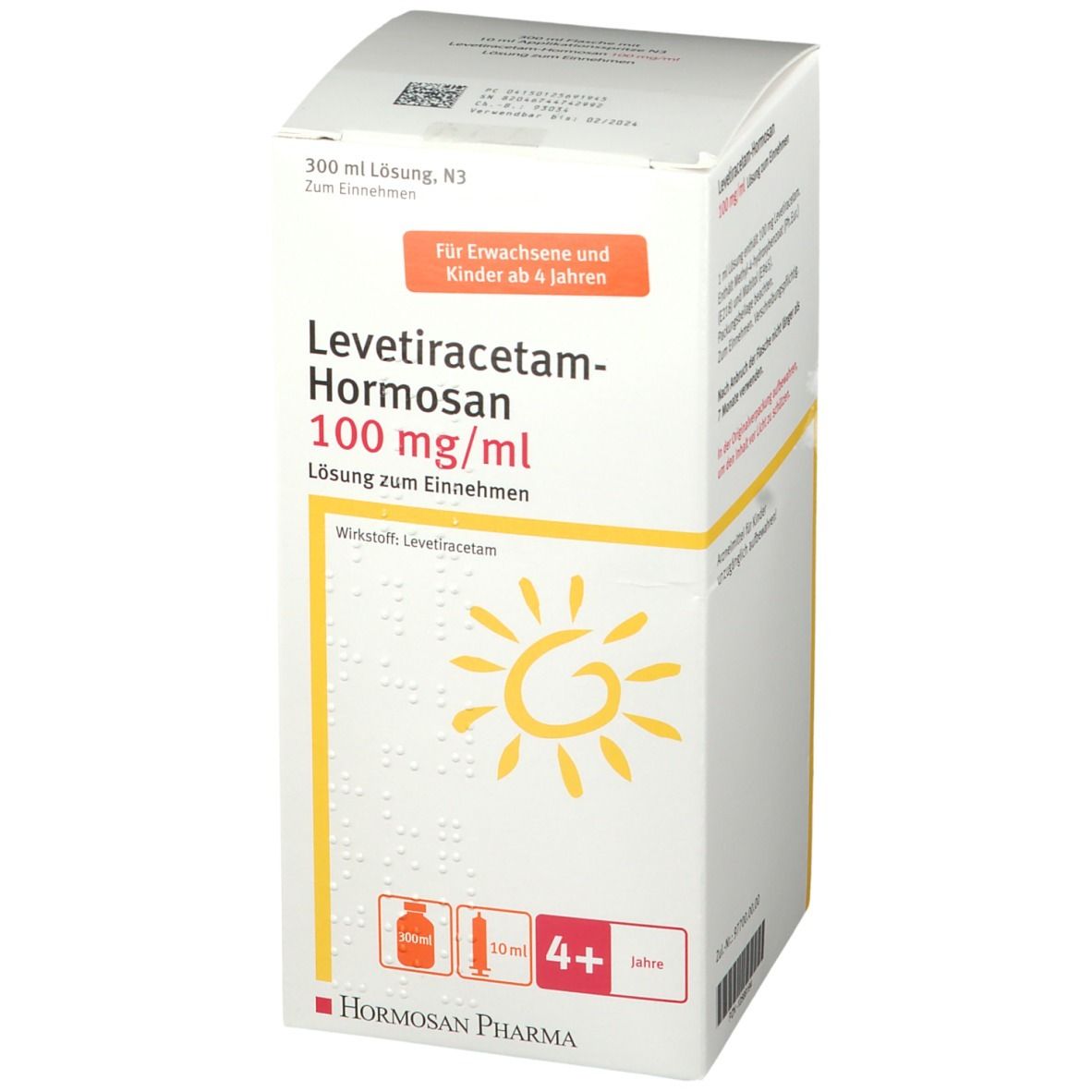 Levetiracetam-Hormosan 100 mg/ml