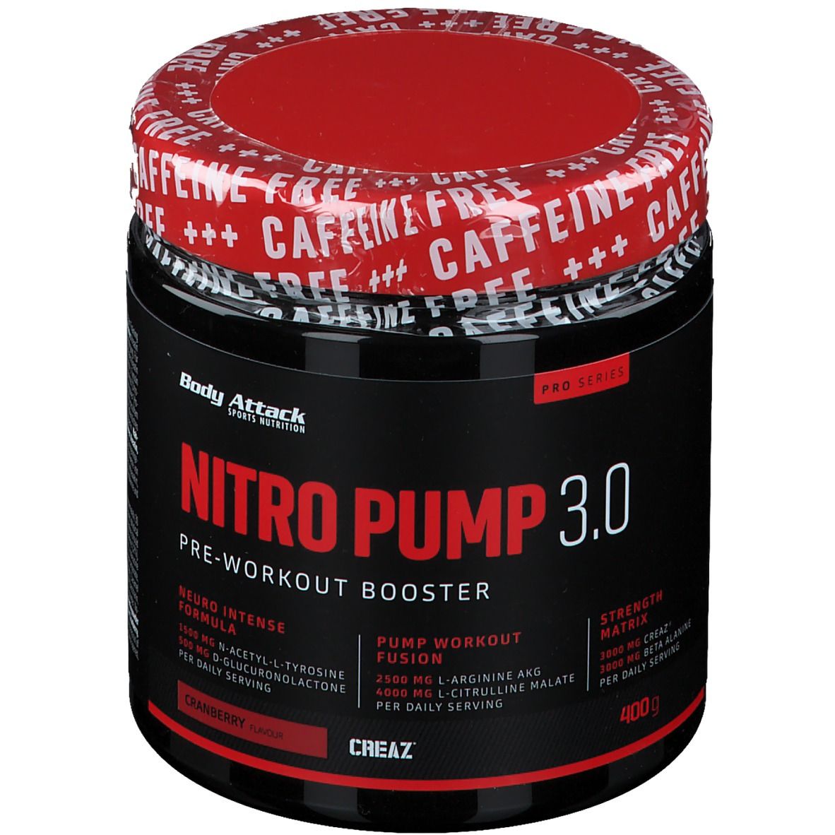 Body Attack Nitro Pump 3.0 Cranberry