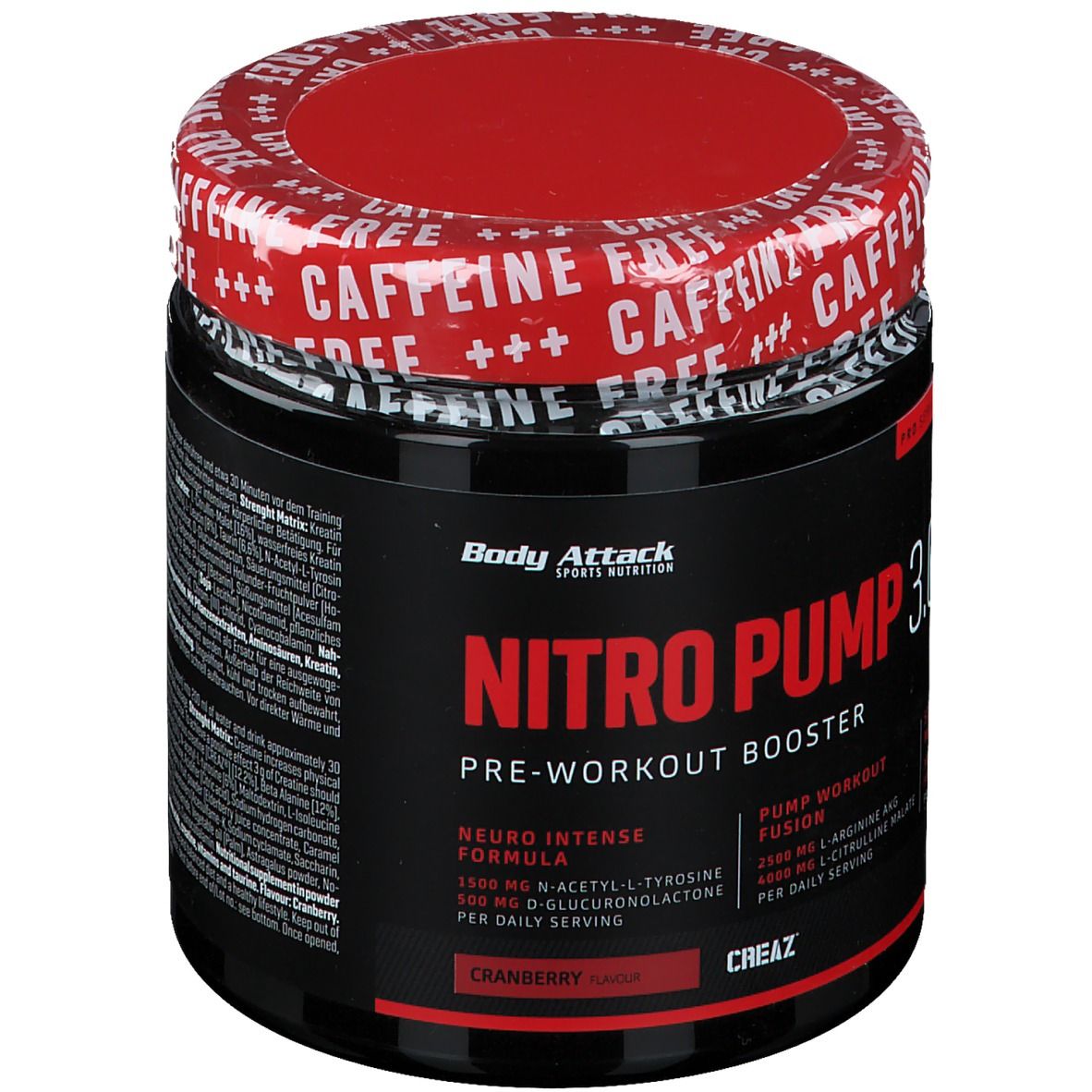 Body Attack Nitro Pump 3.0 Cranberry
