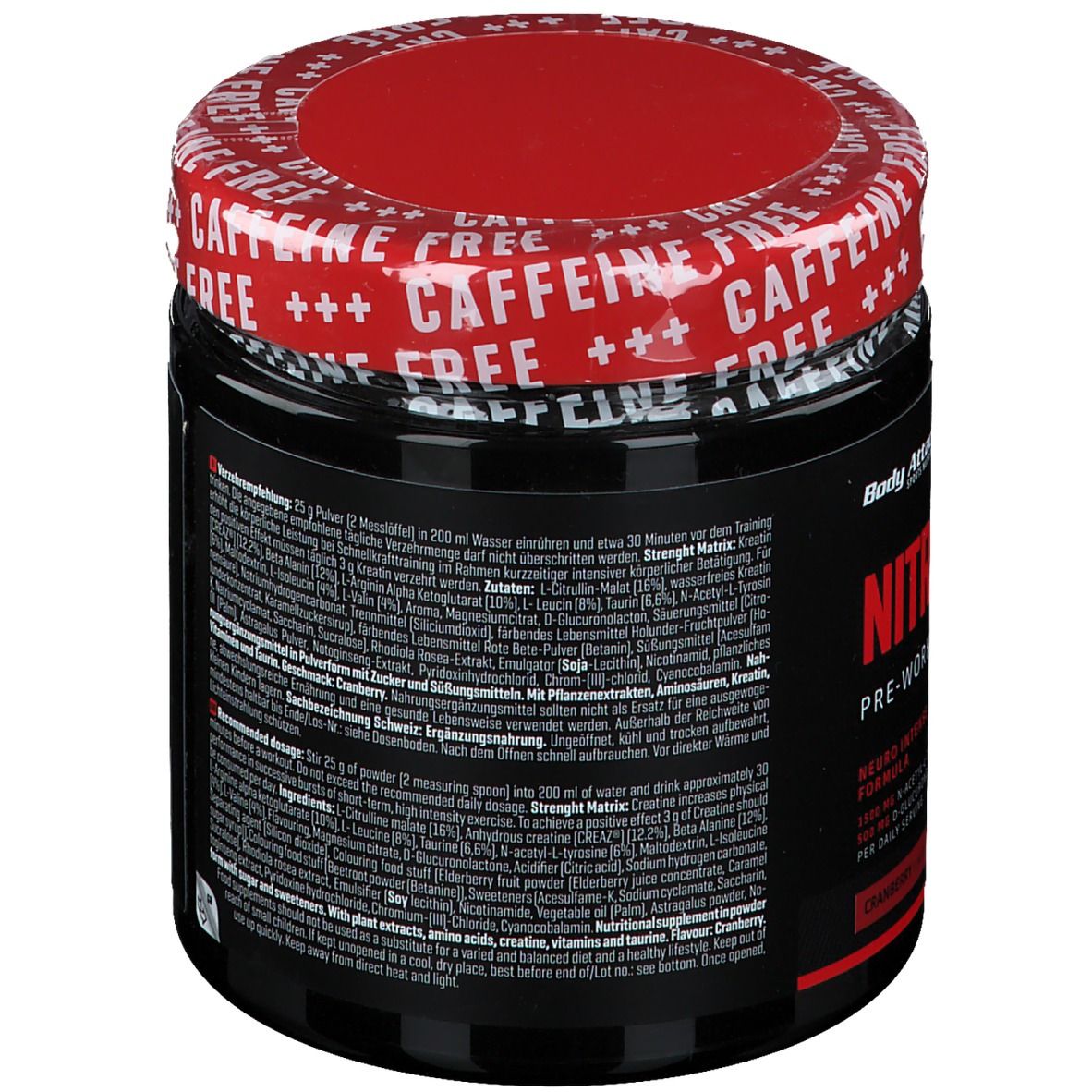 Body Attack Nitro Pump 3.0 Cranberry