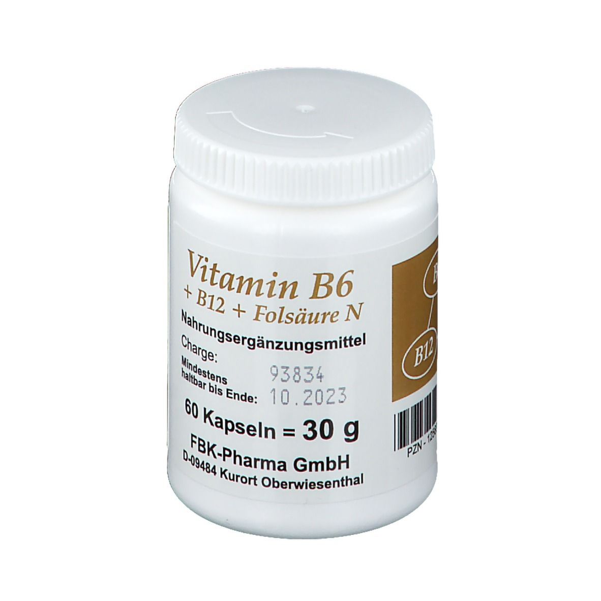 Vitamin B6 + B12 + Folsäure N