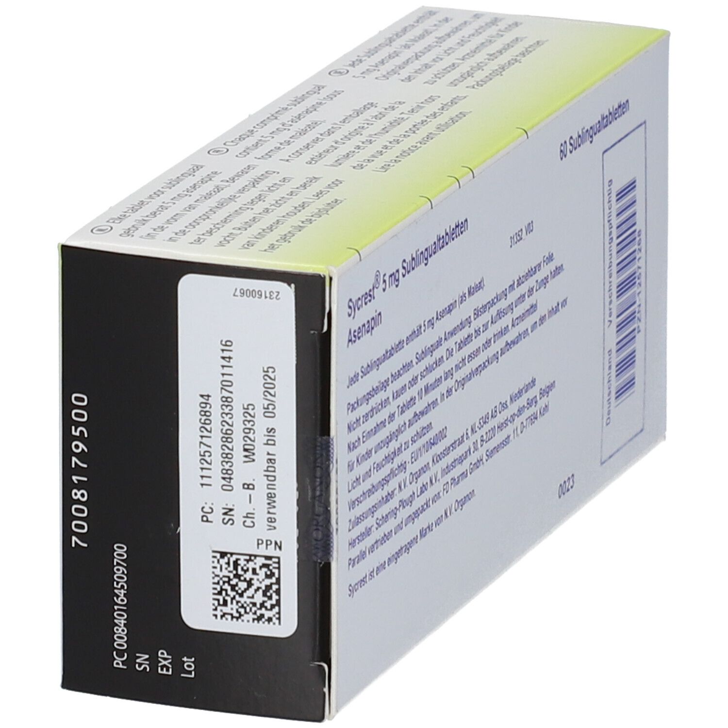 Sycrest 5 mg Sublingual