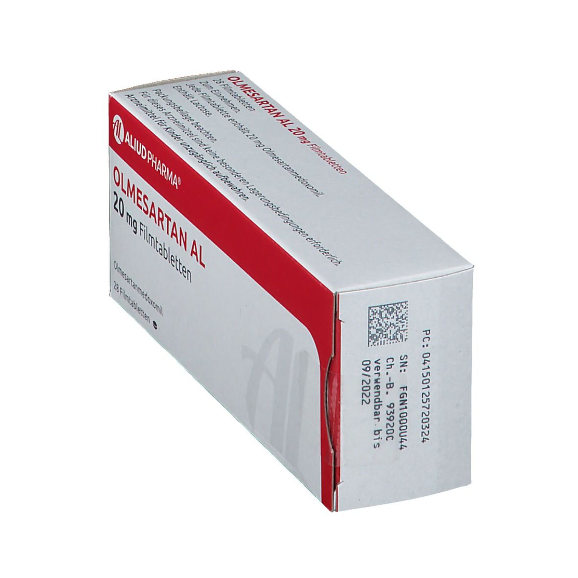 Olmesartan AL 10 mg Filmtabletten 28 St