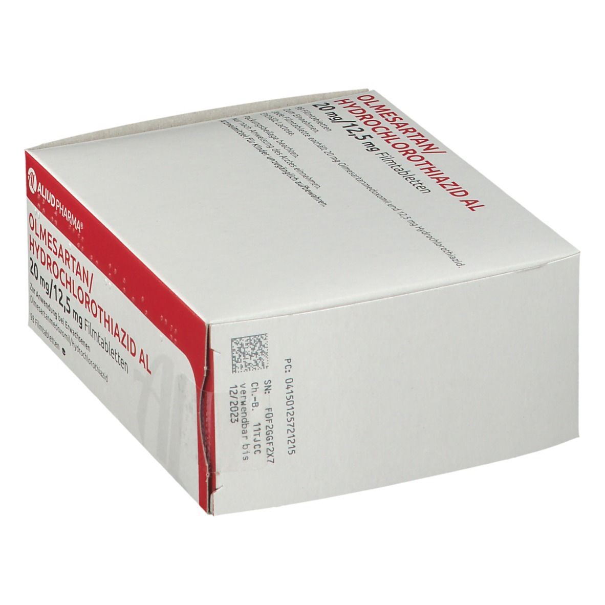 OLMESARTAN/Hydrochlorothiazid AL 20 mg/12,5 mg FTA 56 St Filmtabletten