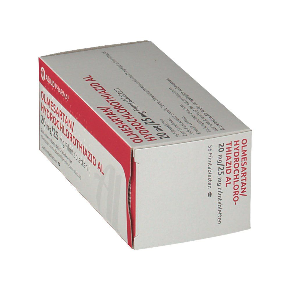 OLMESARTAN/Hydrochlorothiazid AL 20 mg/25 mg FTA 56 St Filmtabletten