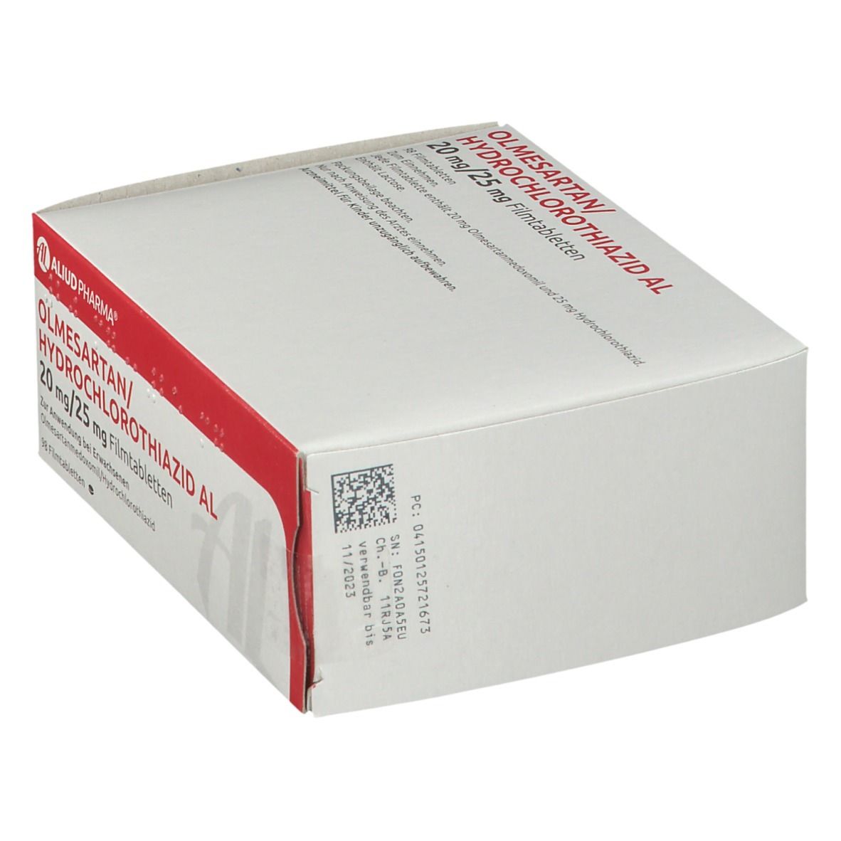 OLMESARTAN/Hydrochlorothiazid AL 20 mg/25 mg FTA 98 St Filmtabletten