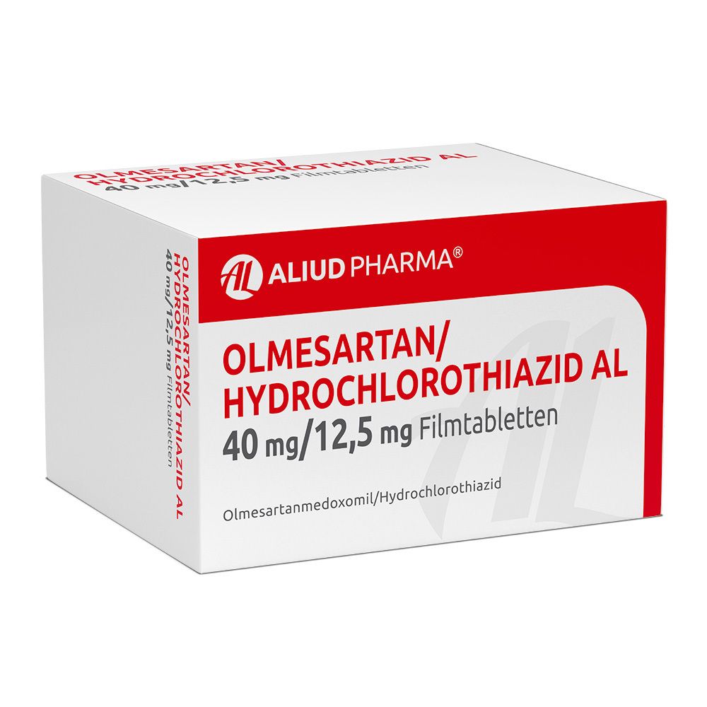 OLMESARTAN/Hydrochlorothiazid AL 20 mg/12,5 mg FTA 56 St Filmtabletten