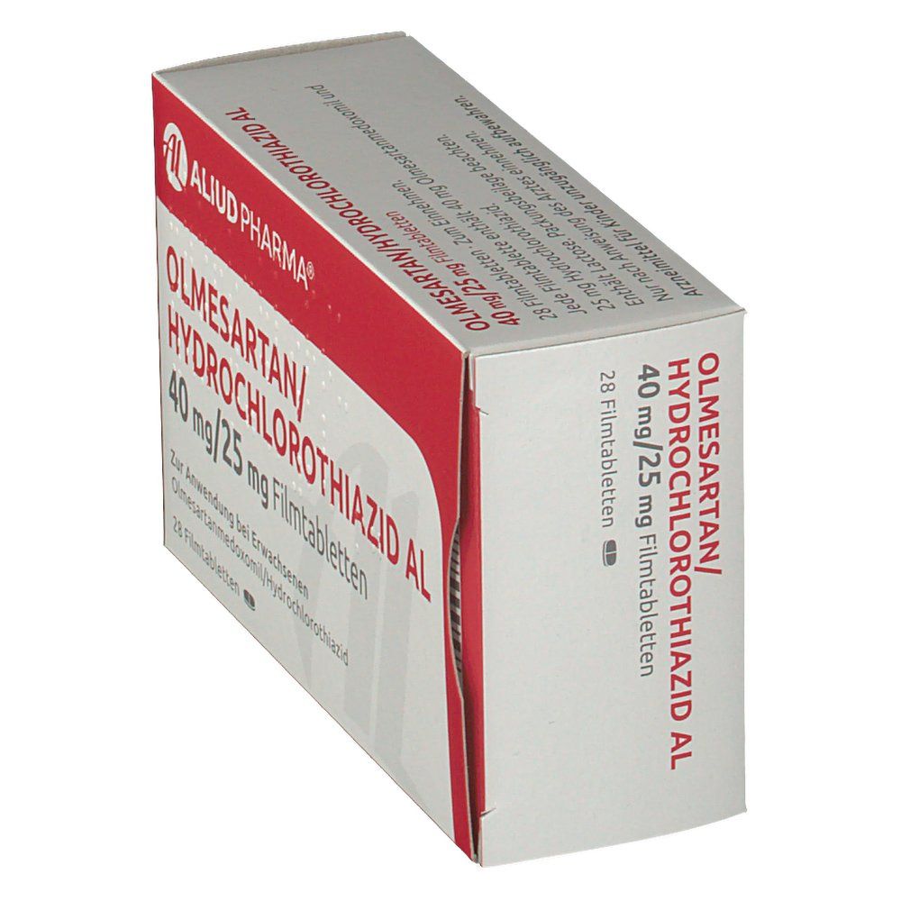 OLMESARTAN/Hydrochlorothiazid AL 40 mg/12,5 mg FTA 28 St Filmtabletten