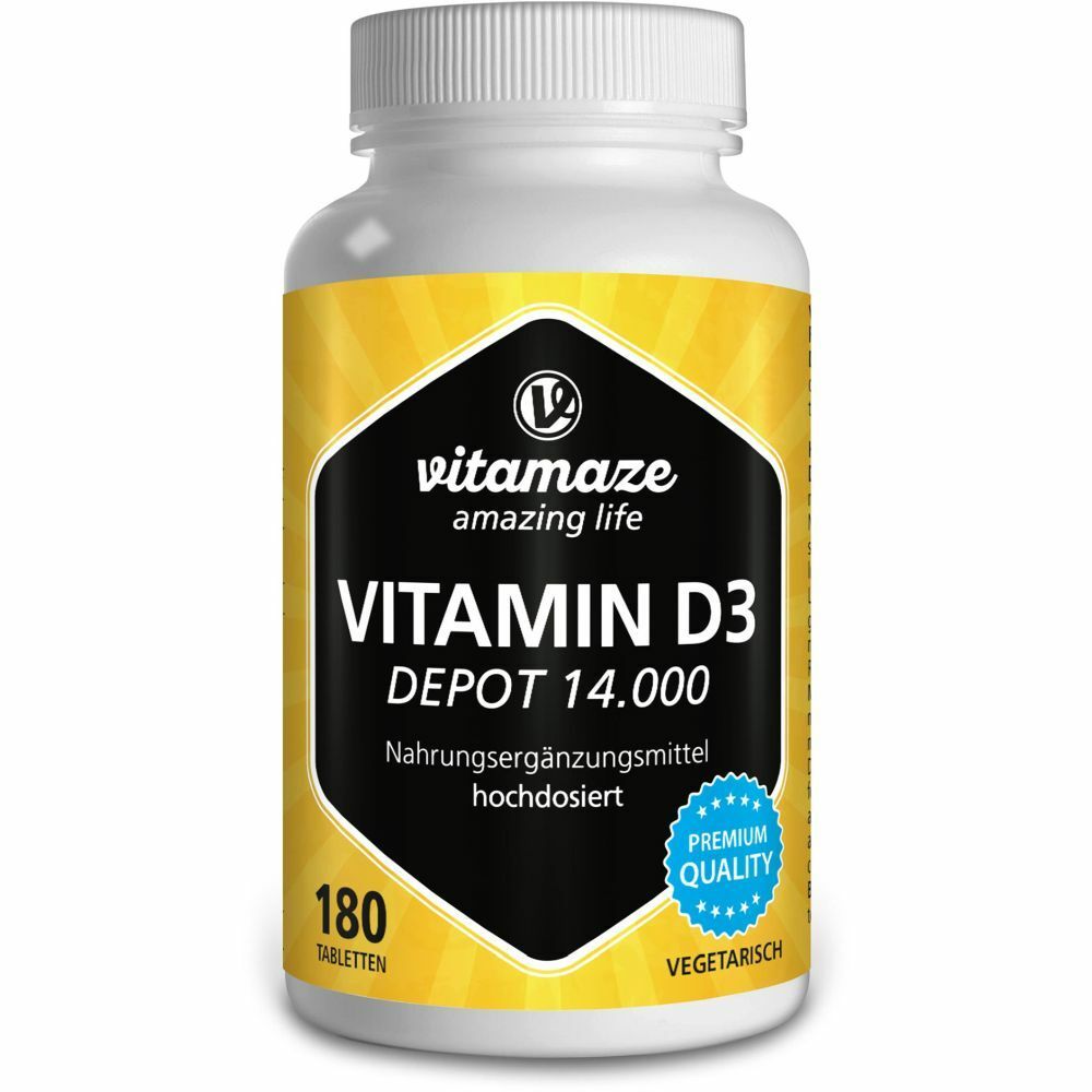 Vitamine D3 14.000 I.e. Dépôt de fortes doses