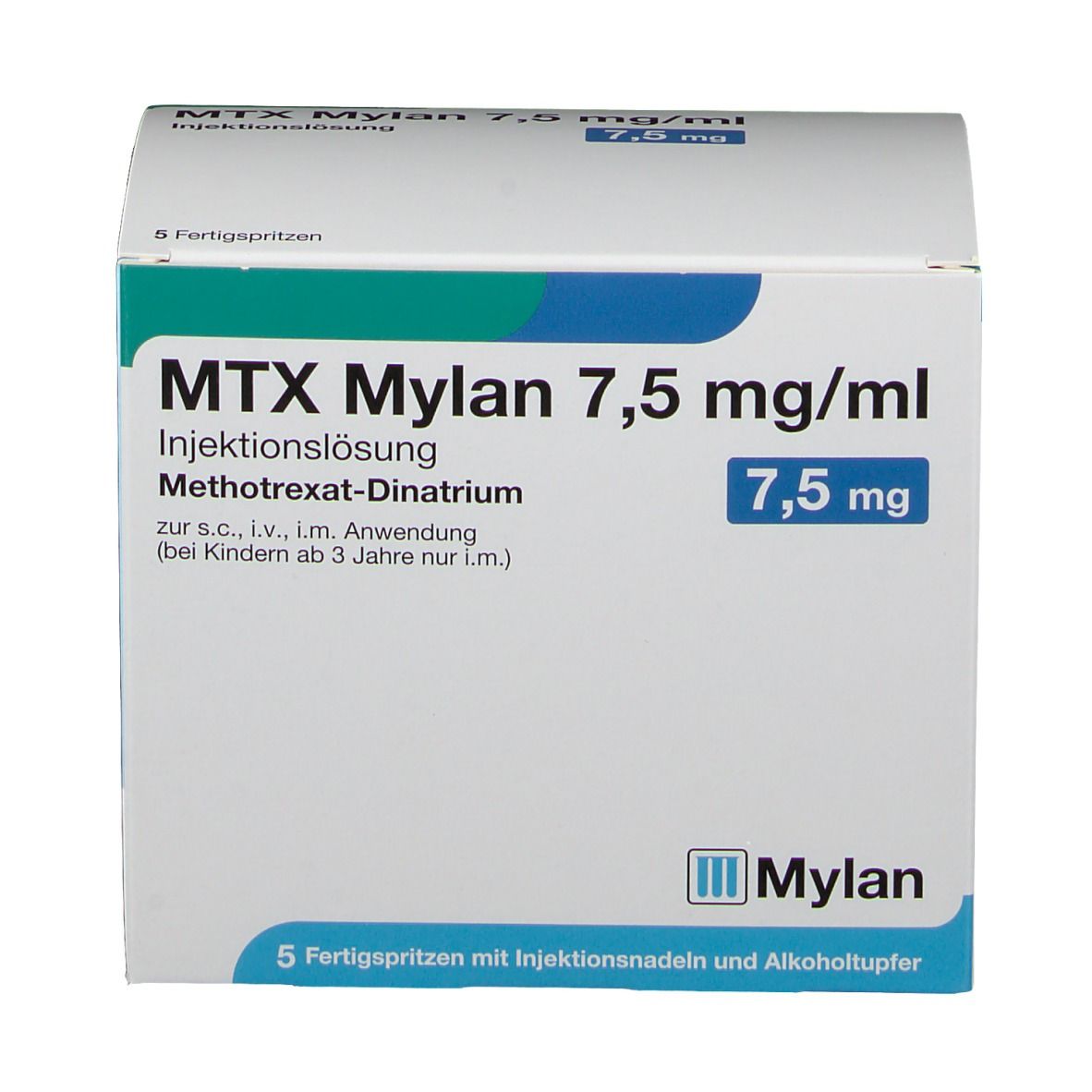 MTX Mylan 7,5 mg/ml 7,5 mg