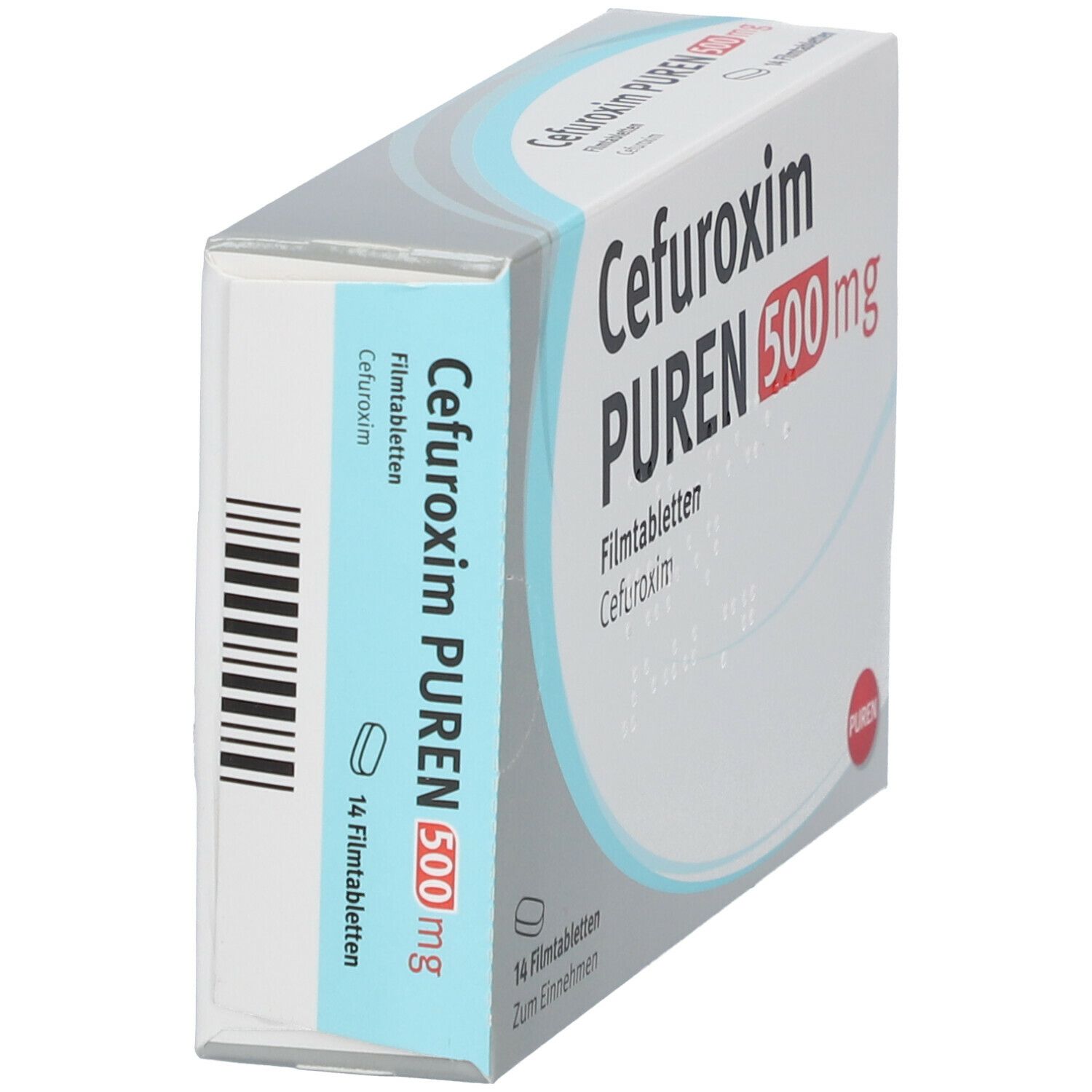 Cefuroxim Puren 500 mg Filmtabletten 14 St