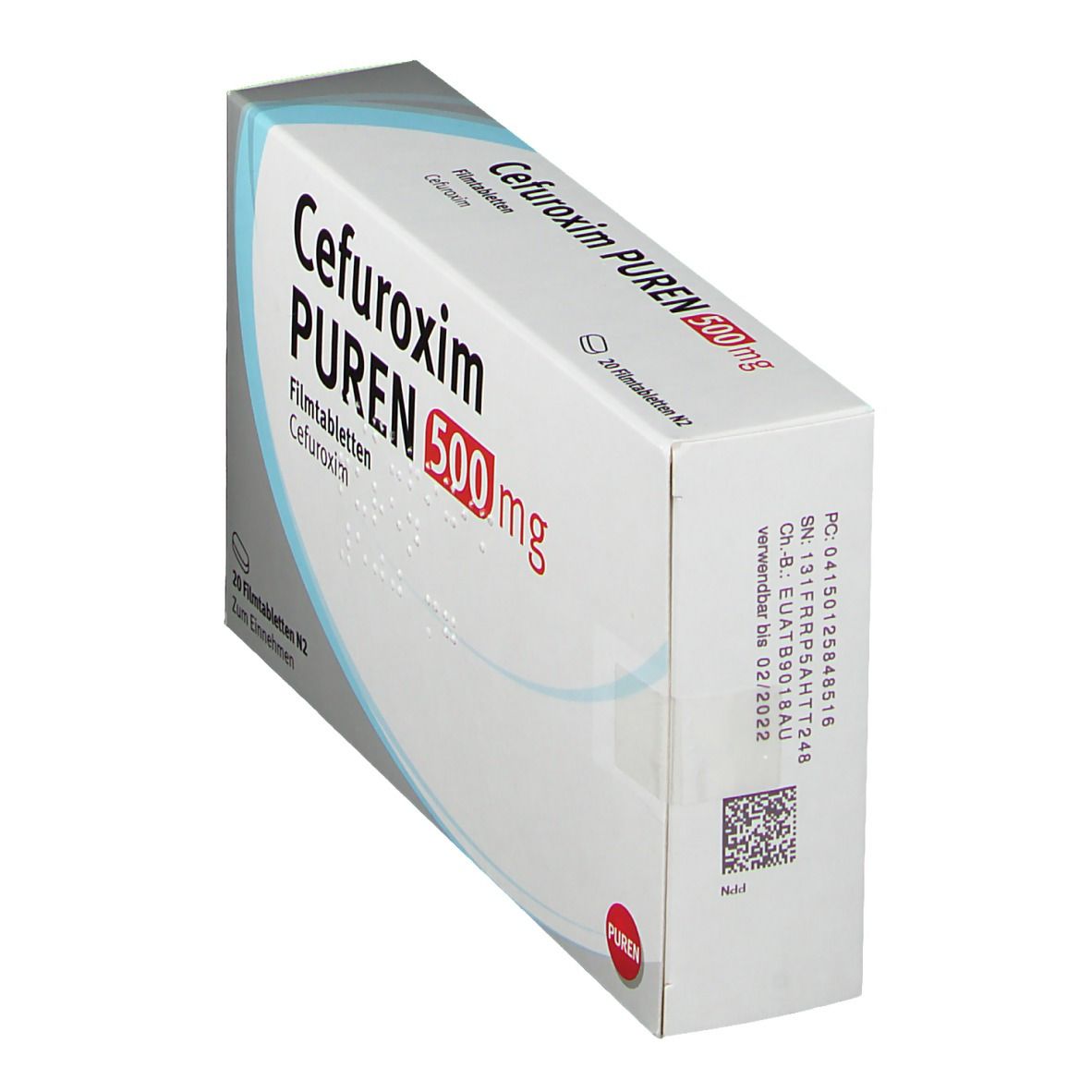 Cefuroxim Puren 500 mg Filmtabletten 20 St