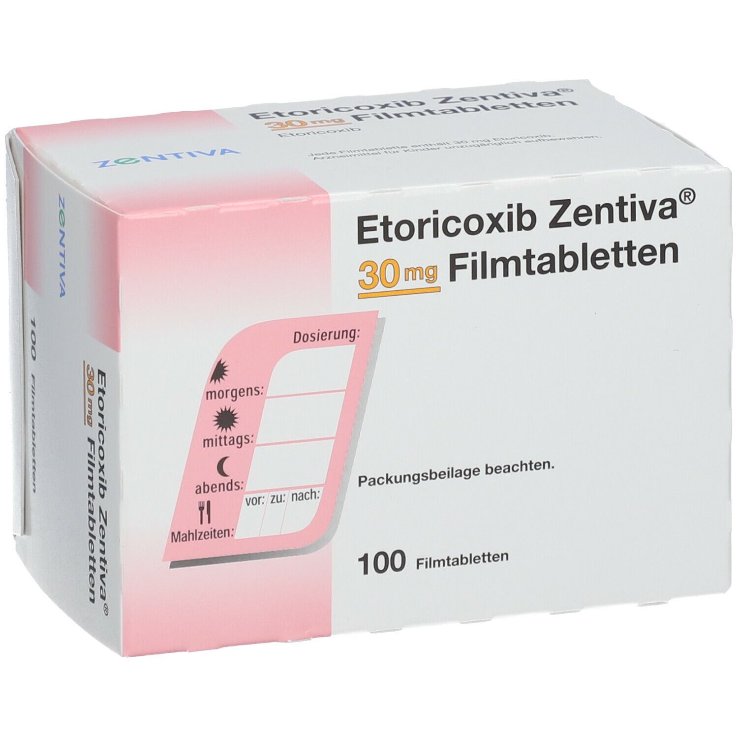 Etoricoxib Zentiva® 30 Mg 100 St Mit Dem E Rezept Kaufen Shop Apotheke