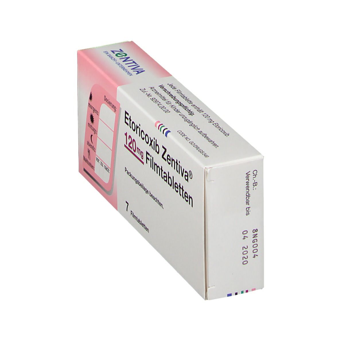 Etoricoxib Zentiva 120 mg Filmtabletten 7 St