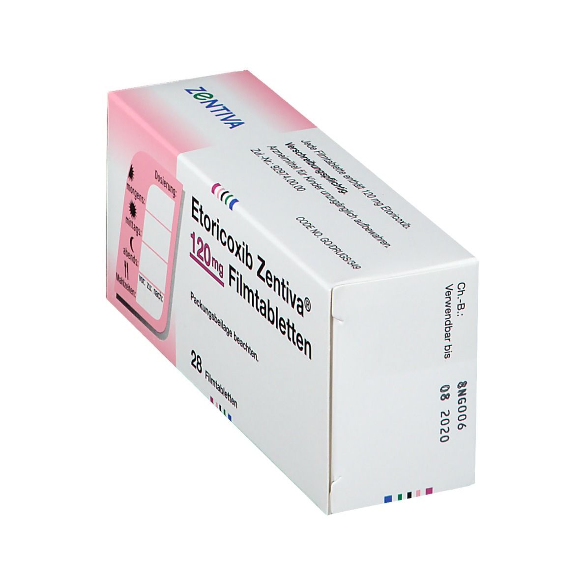 Etoricoxib Zentiva 120 mg Filmtabletten 28 St