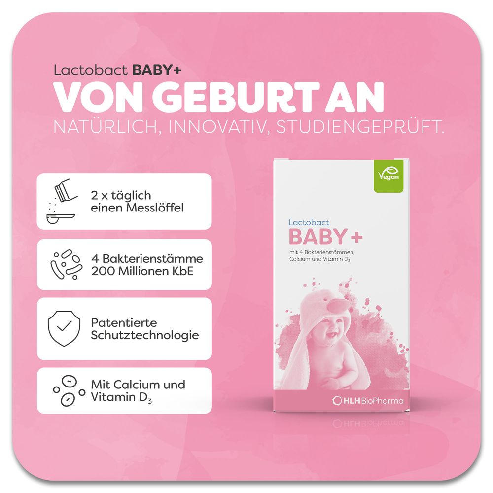 Lactobact Baby + 90-Tage Beutel