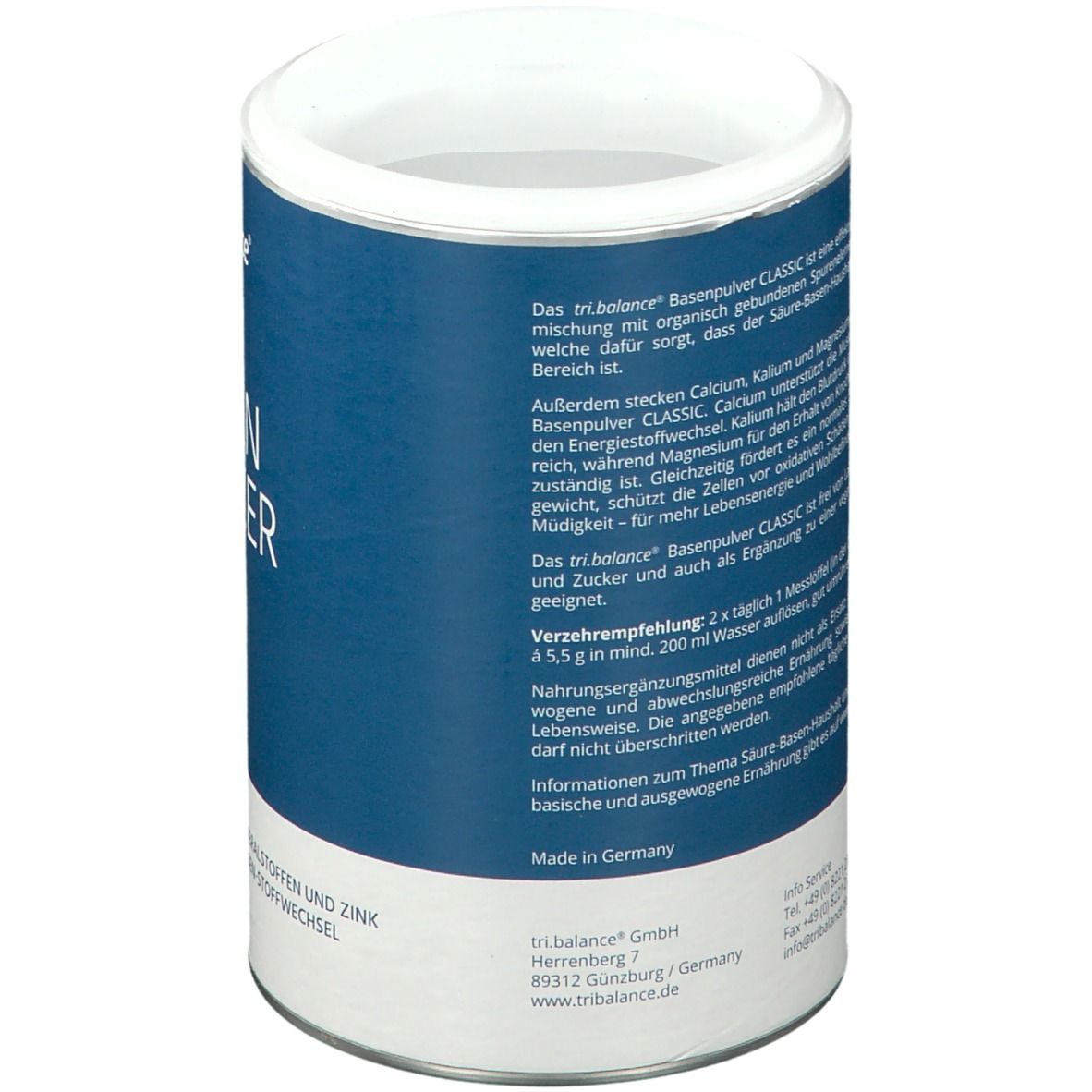 tri.balance® Basenpulver Classic