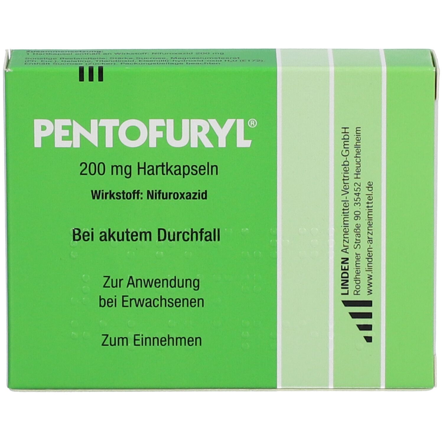 PENTOFURYL® 200 mg Hartkapseln