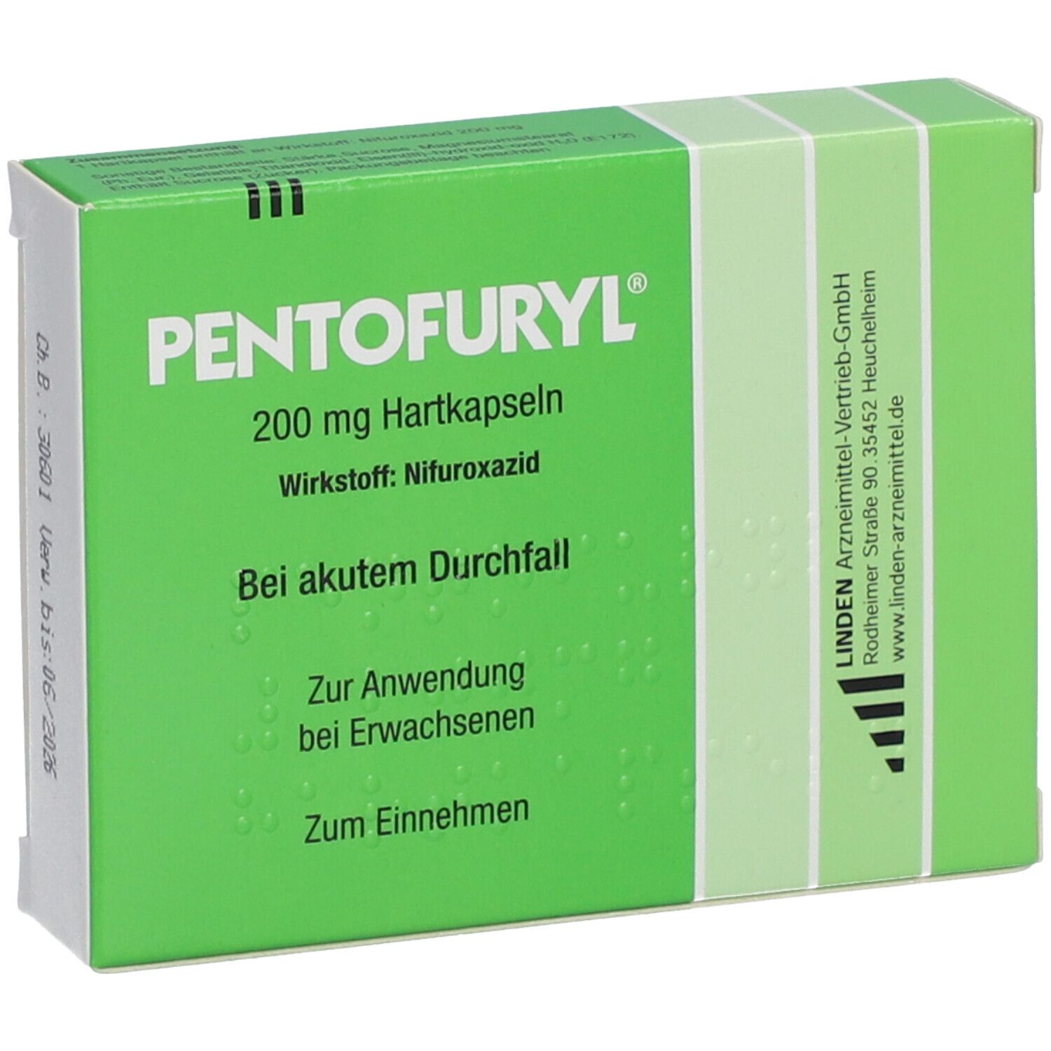 PENTOFURYL® 200 mg Hartkapseln