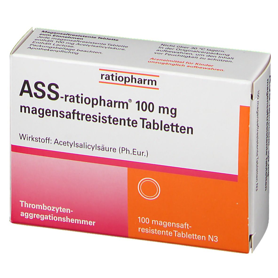 Ass Ratiopharm Mg St Shop Apotheke Com