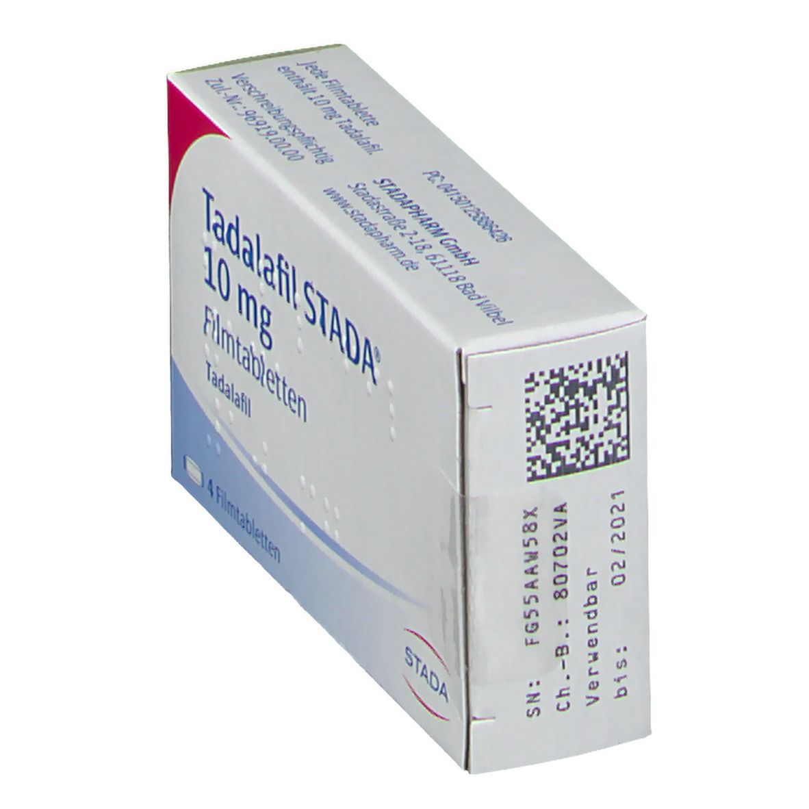 Tadalafil 10mg stada