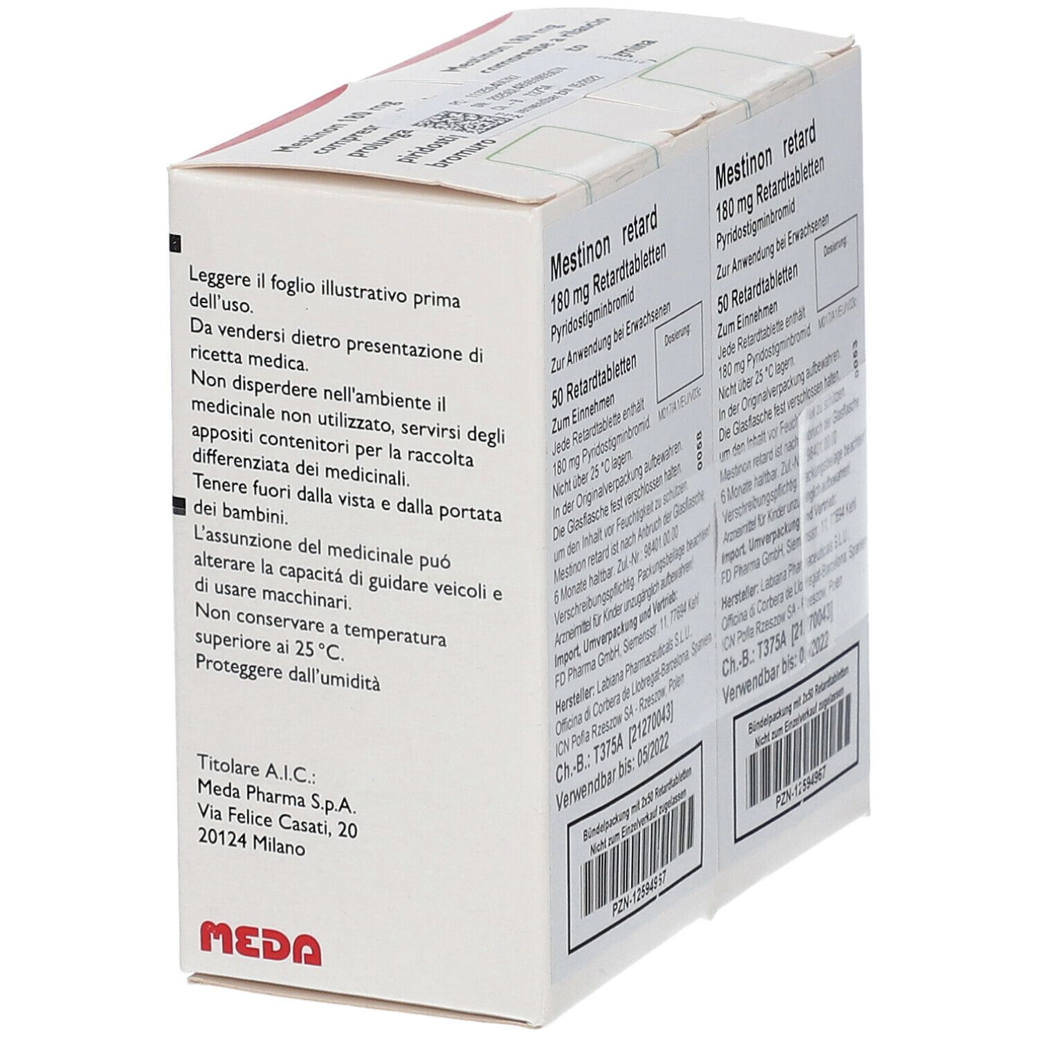 Mestinon 180 mg retard