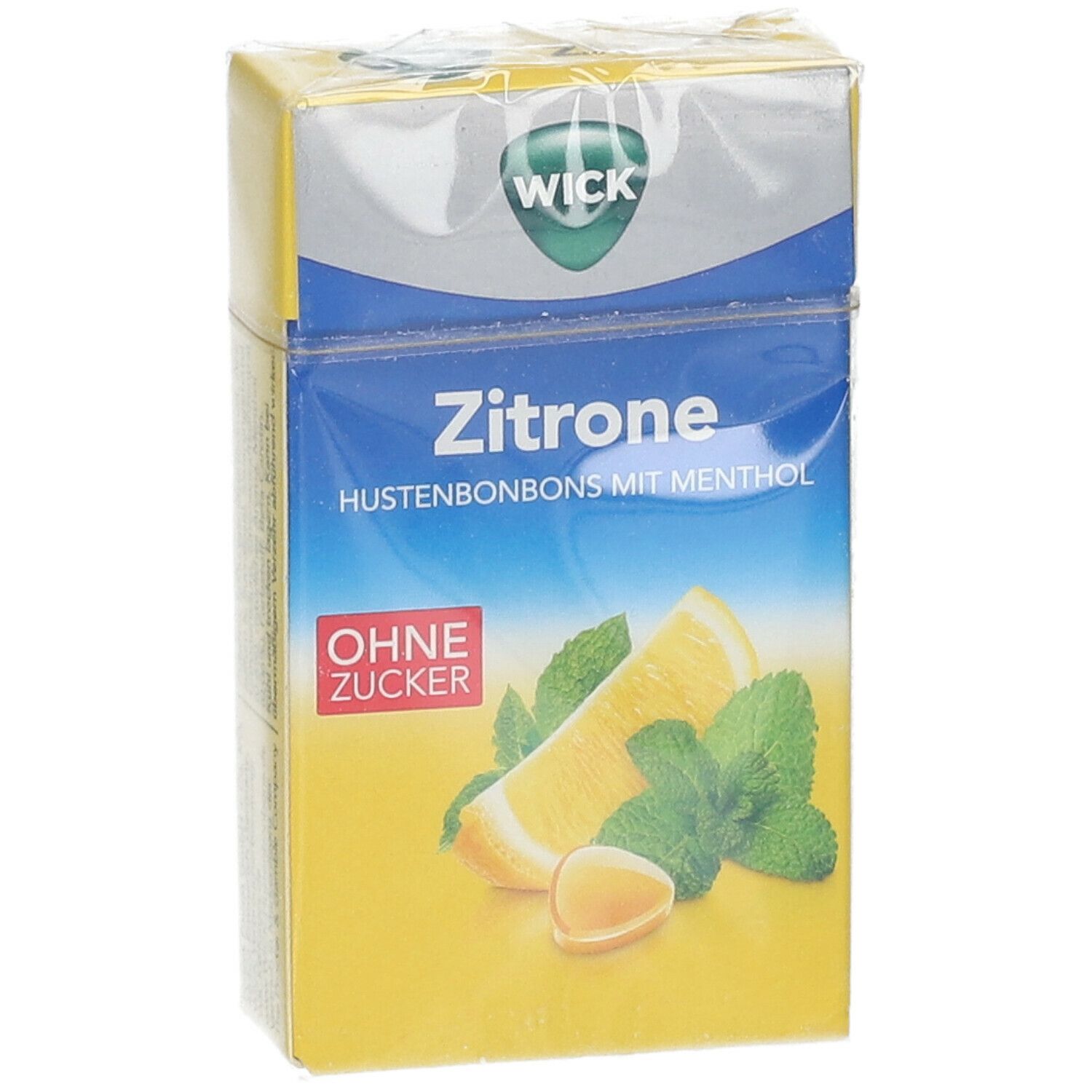 WICK Zitrone & natürliches Menthol ohne Zucker