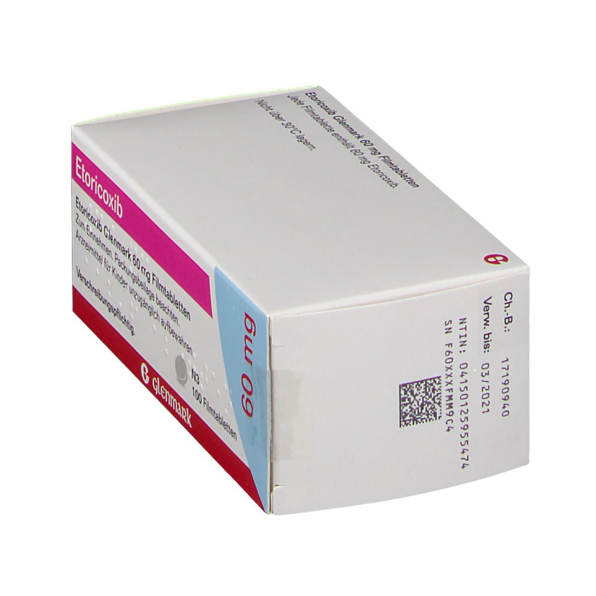 Etoricoxib Glenmark 60 mg