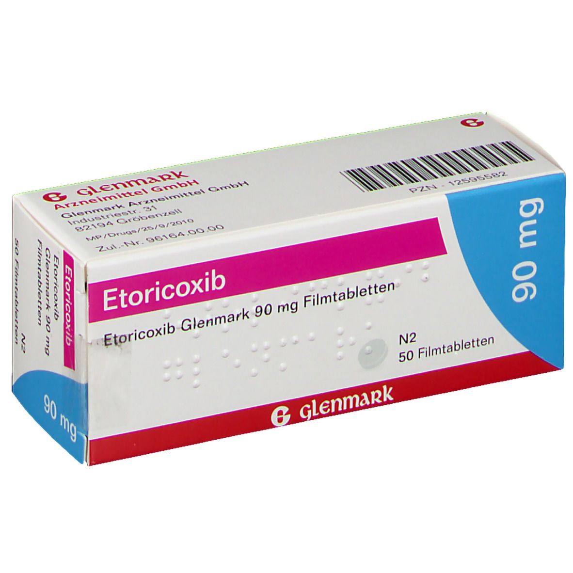 Etoricoxib Glenmark 90 mg