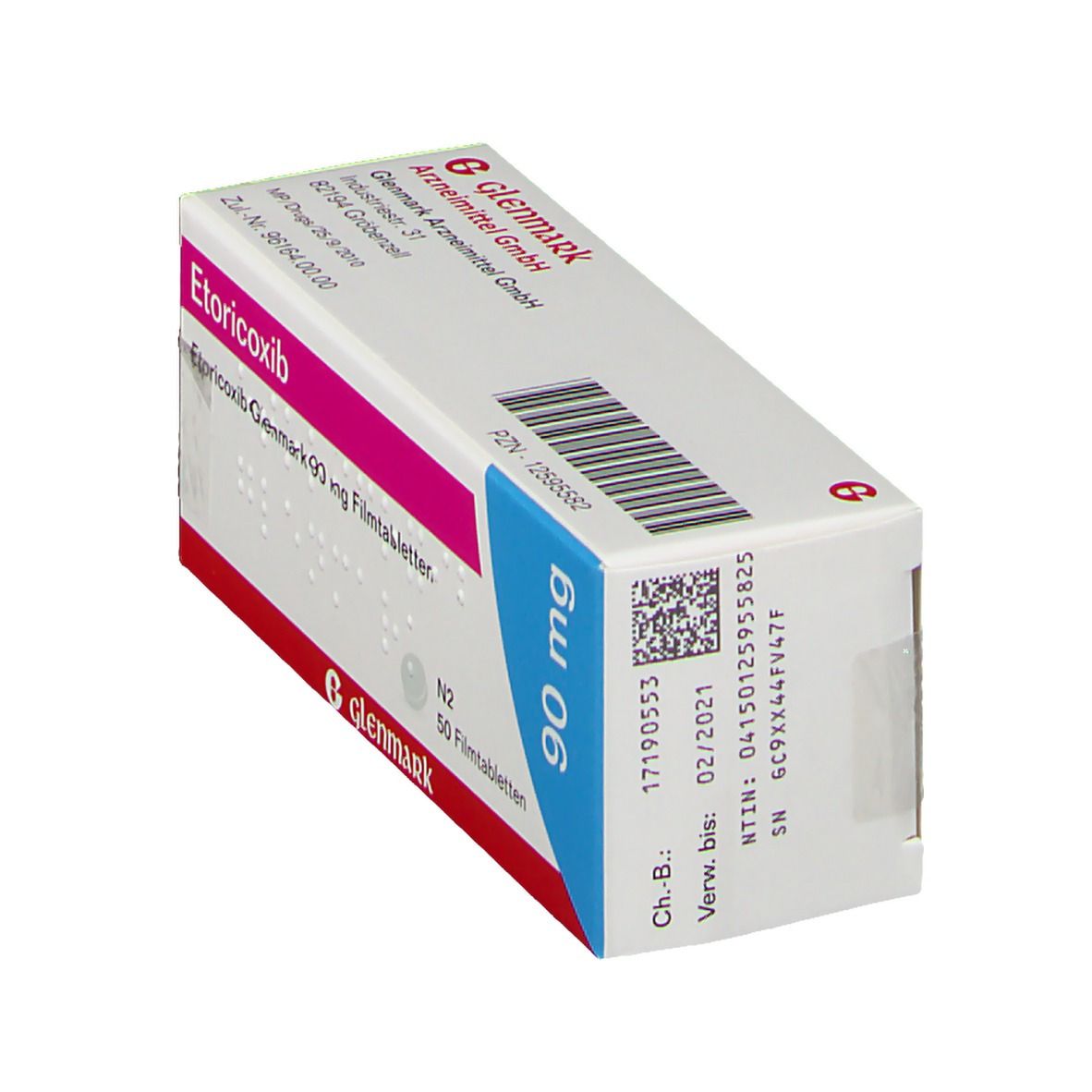 Etoricoxib Glenmark 90 mg
