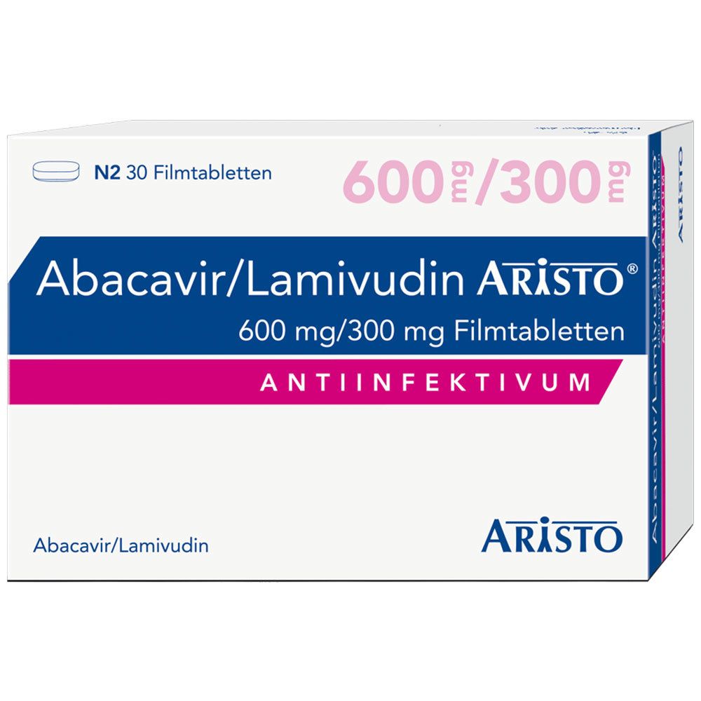 Abacavir/Lamivudin Aristo® 600 mg/300 mg