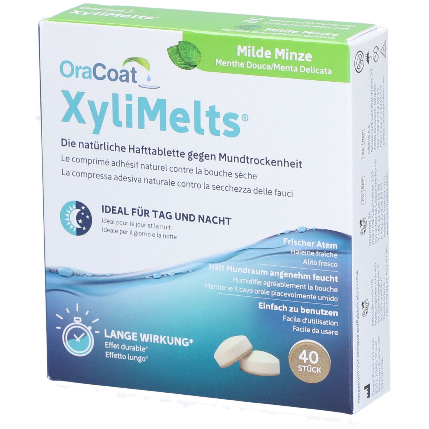 OraCoat XyliMelts Milde Minze 40 St Shop Apotheke OraCoat XyliMelts Milde Minze 40 St Shop Apotheke