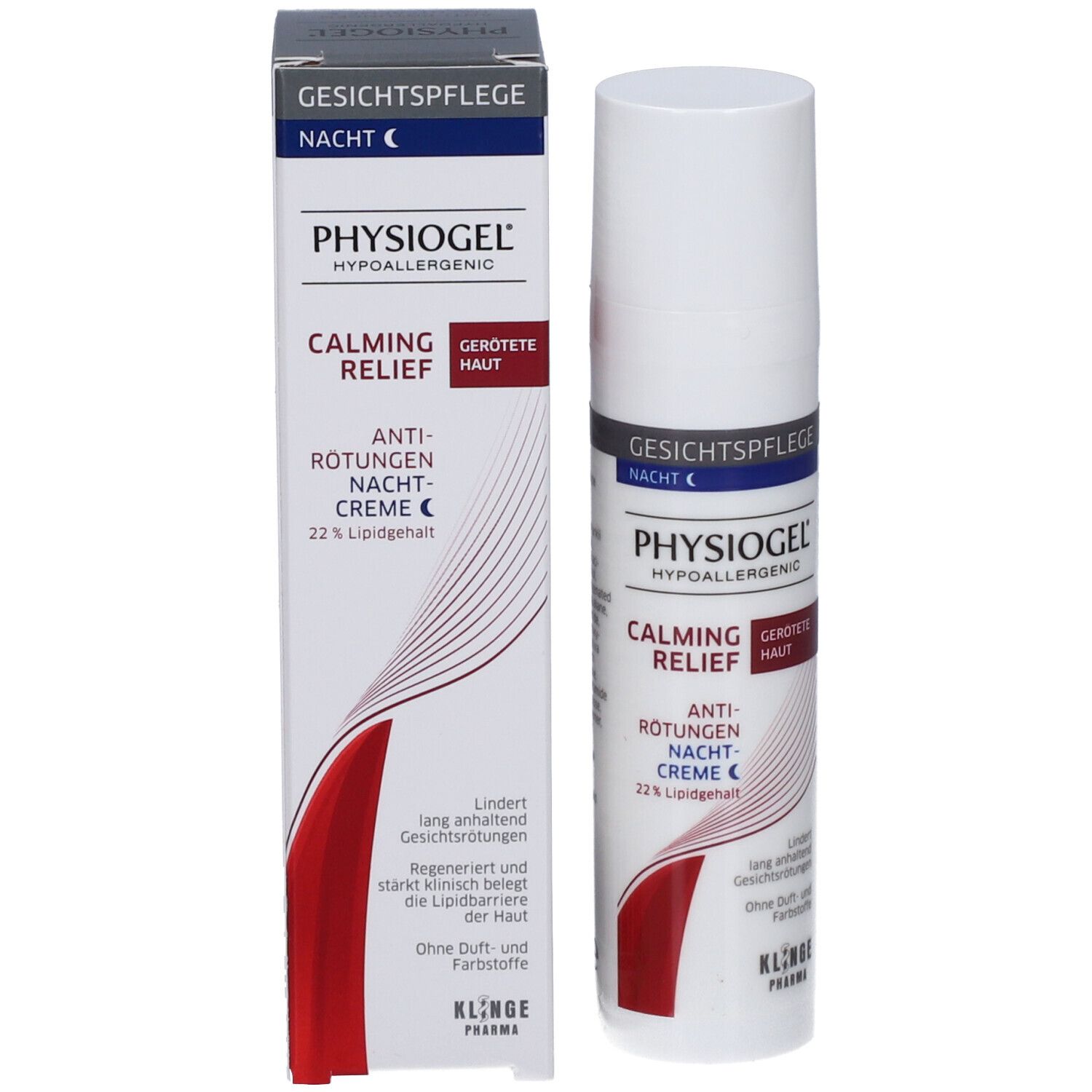 PHYSIOGEL® Calming Relief Anti-Rötungen Nachtcreme 40ml - gerötete Haut