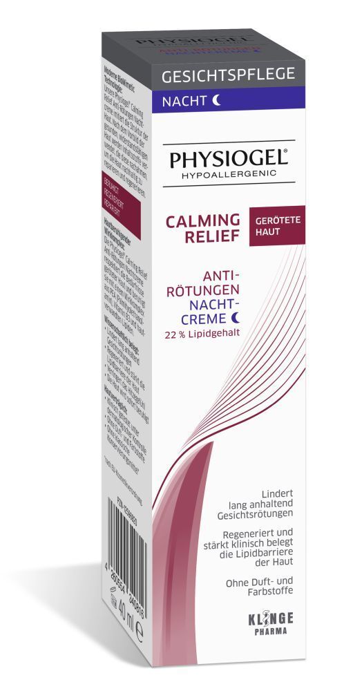 PHYSIOGEL® Calming Relief Anti-Rötungen Nachtcreme 40ml - gerötete Haut