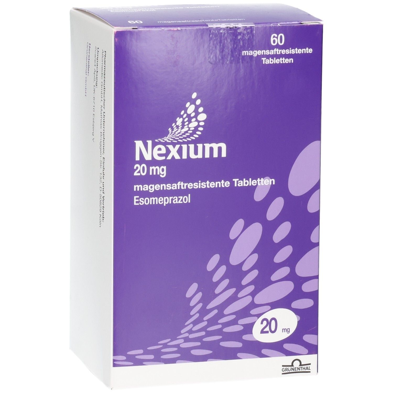 NEXIUM 20 mg magensaftresistente Tabletten