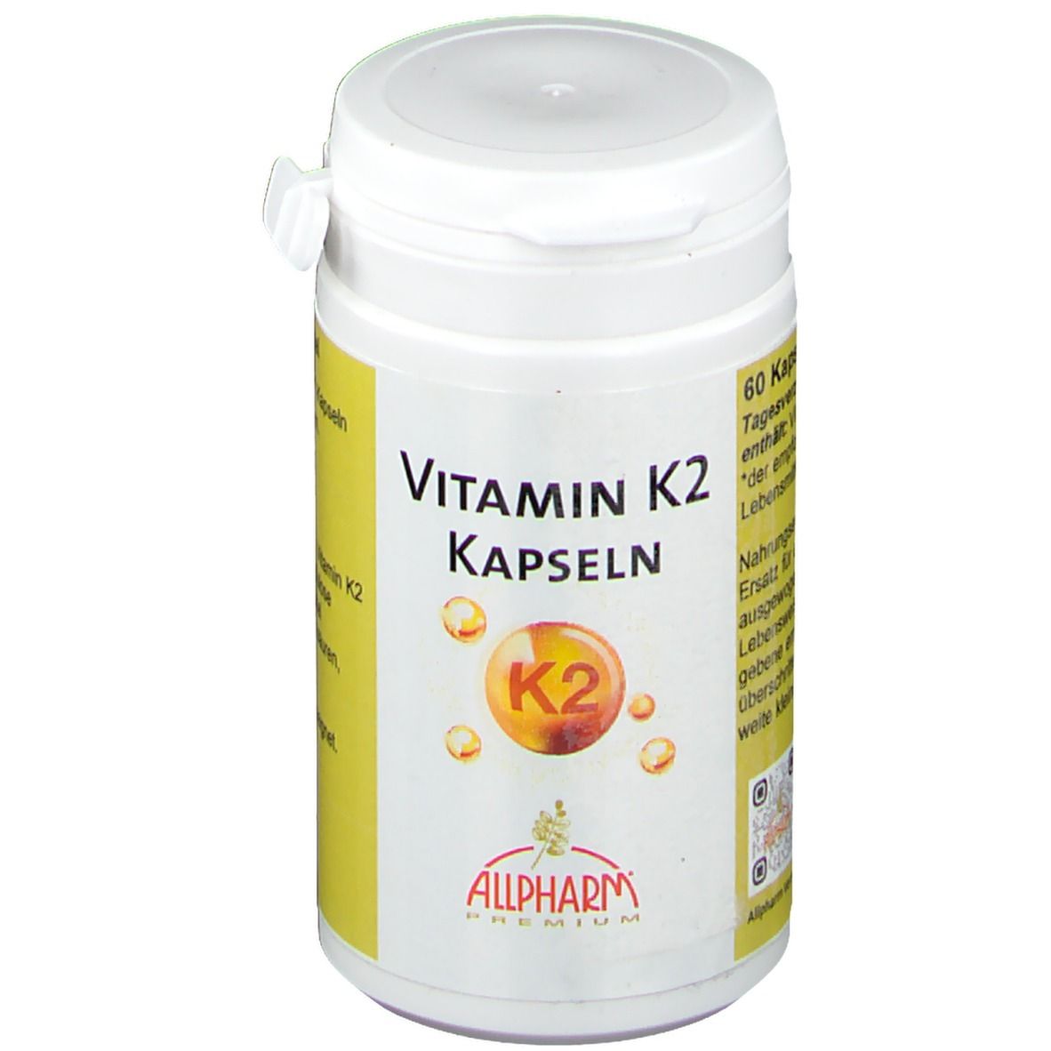ALLPHARM Vitamin K2 MK7 60 St Shop Apotheke