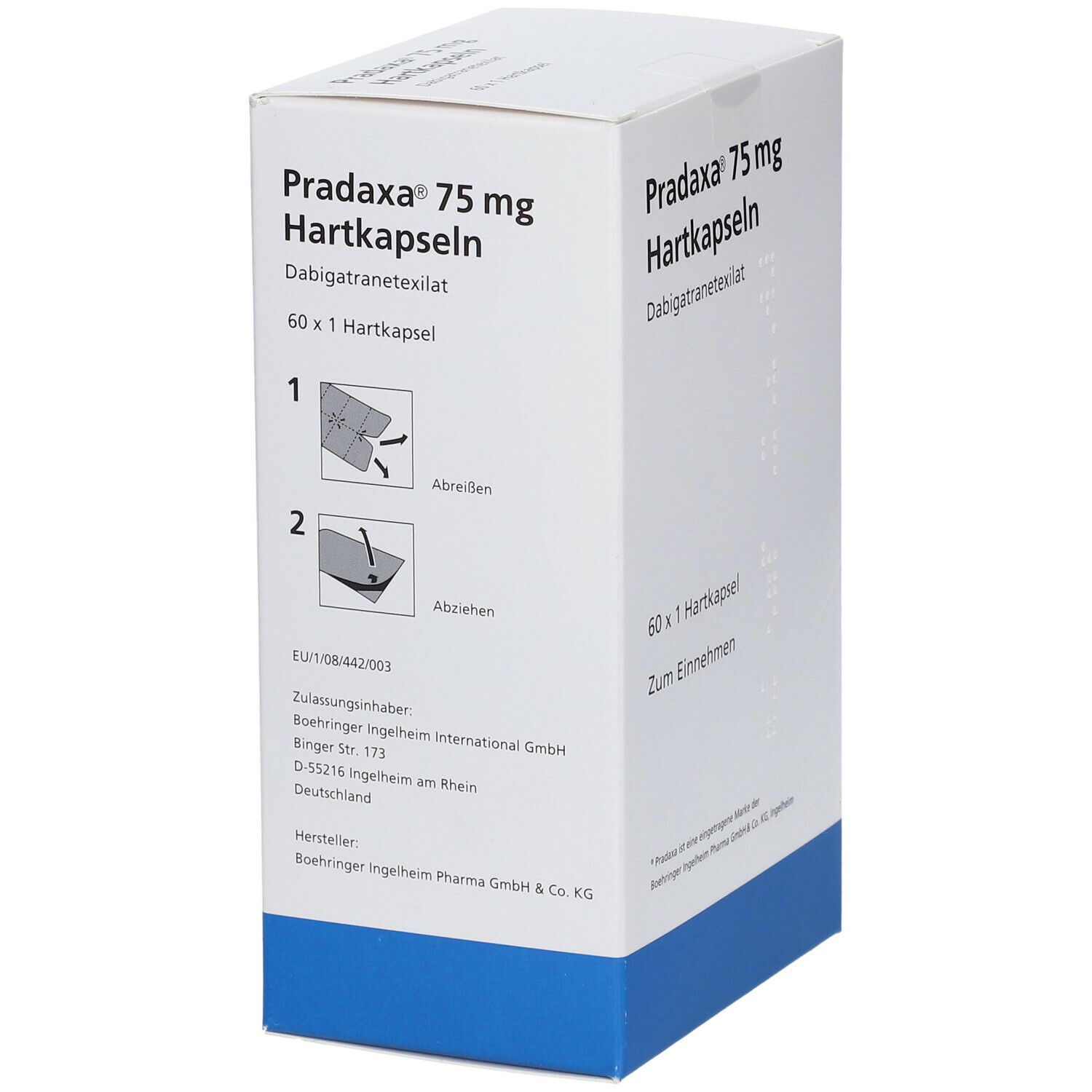 Pradaxa 75 mg Hartkapseln 60 St