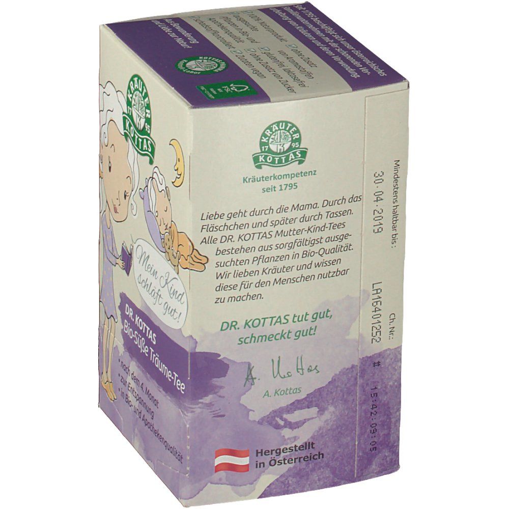 DR. KOTTAS Bio-Süße Träume-Tee