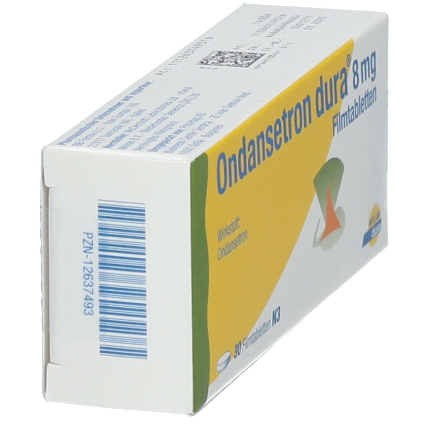 Ondansetron dura 8 mg Filmtabletten 30 St