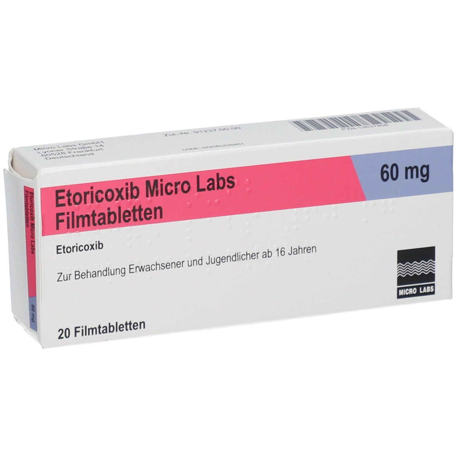 Etoricoxib Mirco Labs 60 mg