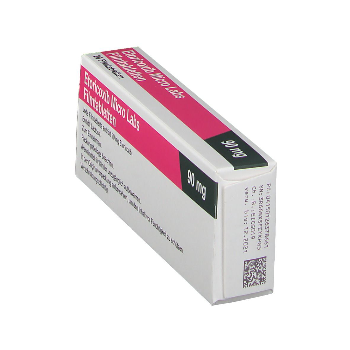 Etoricoxib Micro Labs 90 mg Filmtabletten 20 St