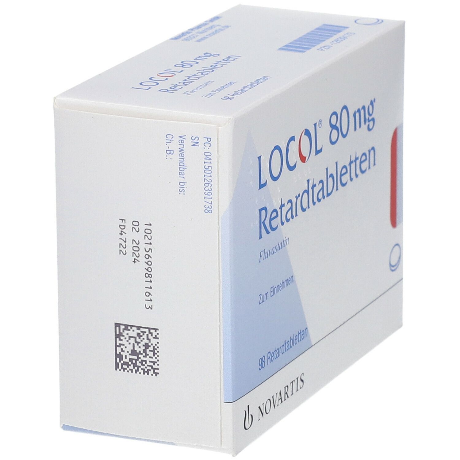 Locol 80 mg Retardtabletten 98 St Retard-Tabletten