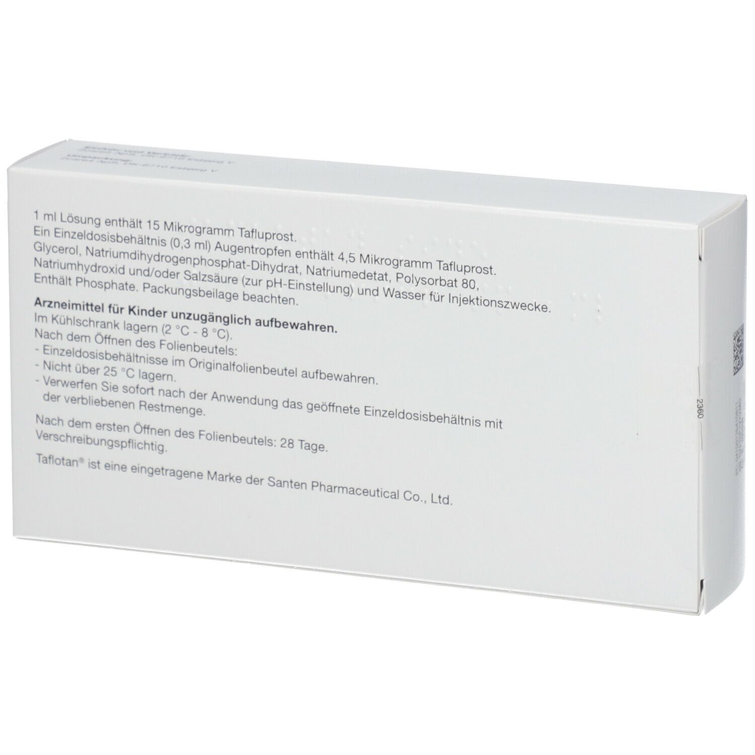 Taflotan® Sine15Ug/Ml