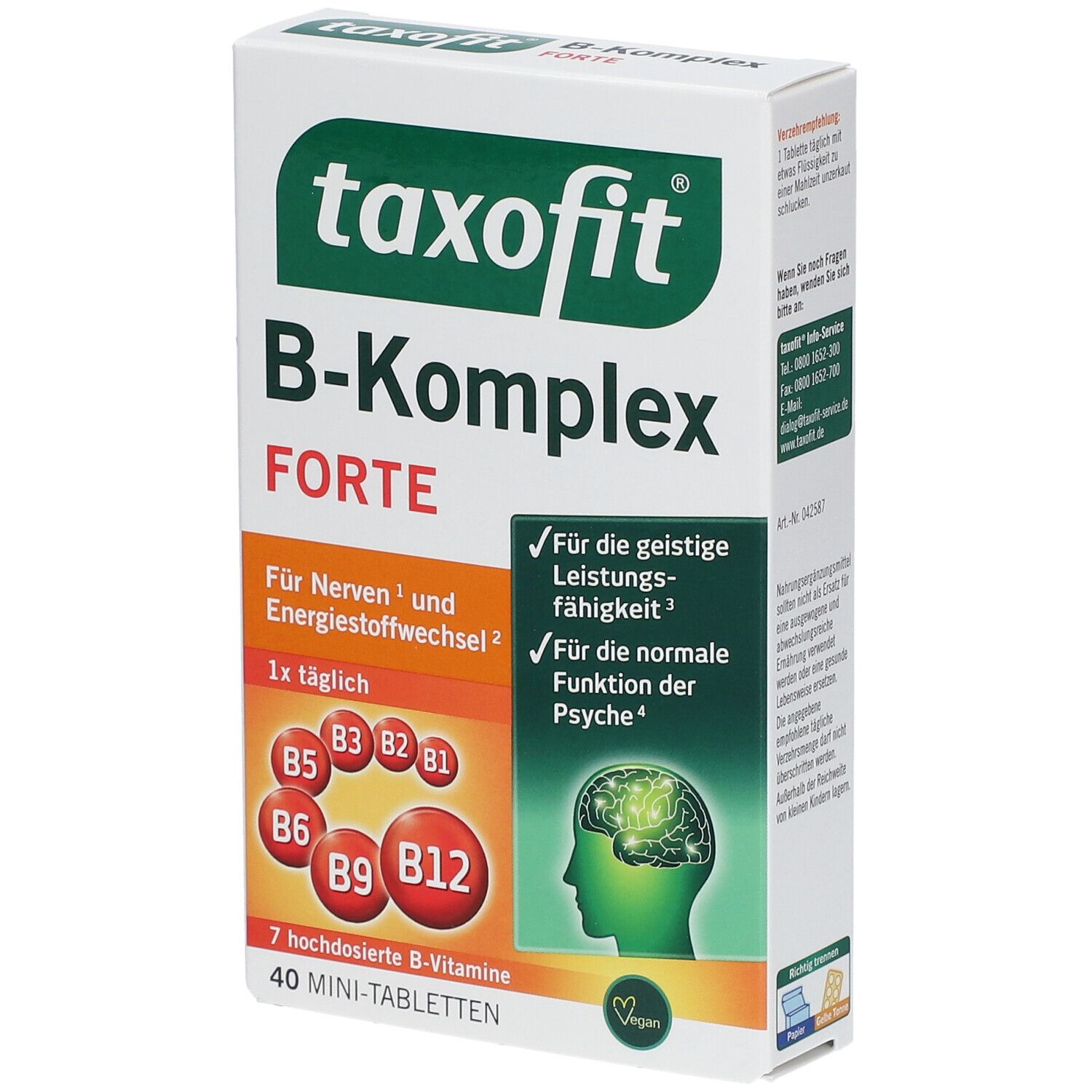 taxofit Complexe B + Acide folique