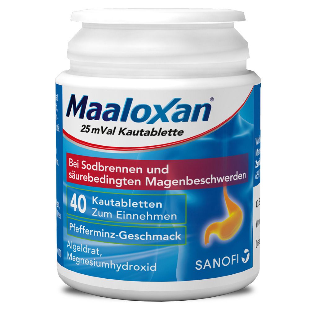 Maaloxan® 25 mVal Sodbrennen Kautabletten