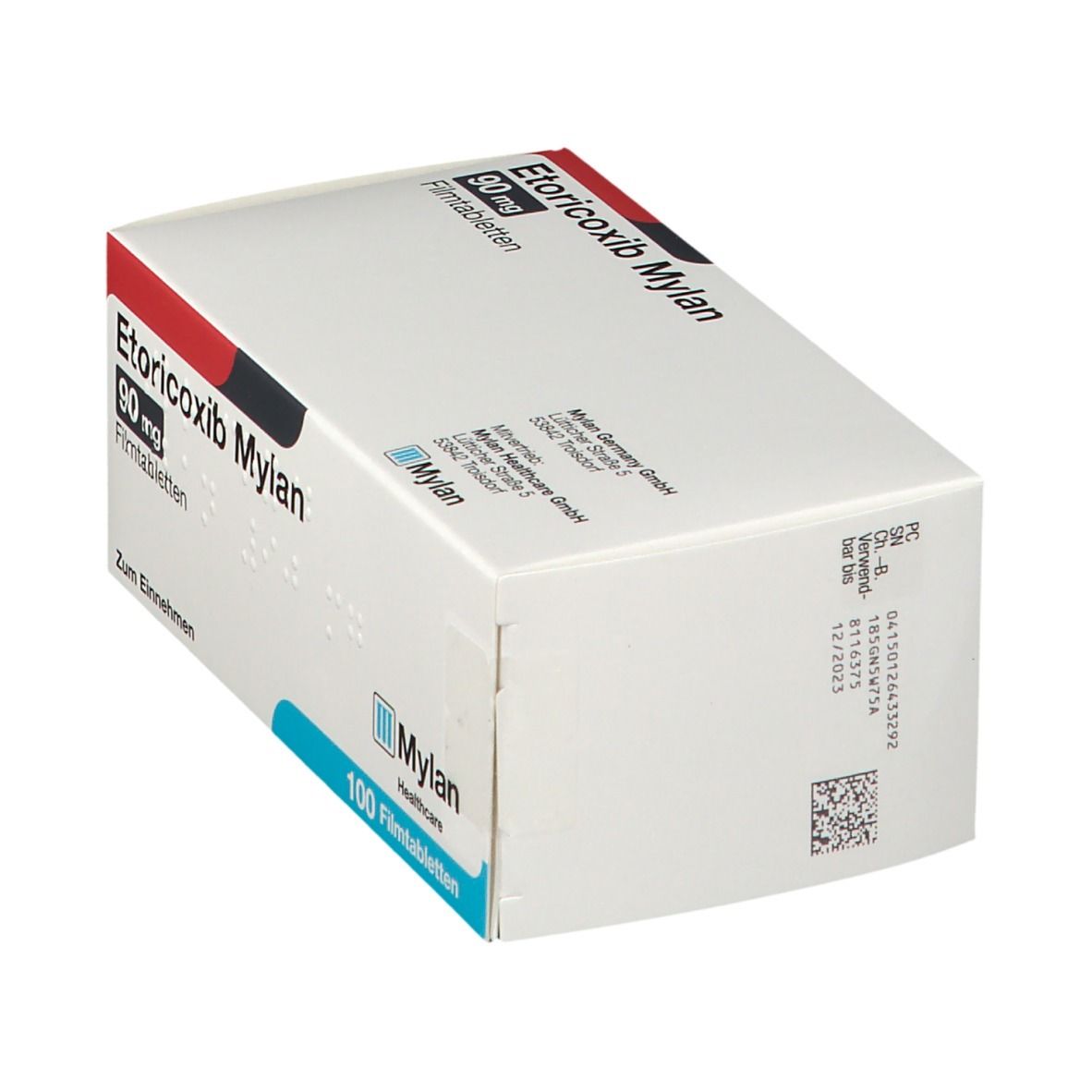 Etoricoxib Mylan 90 mg Filmtabletten 100 St