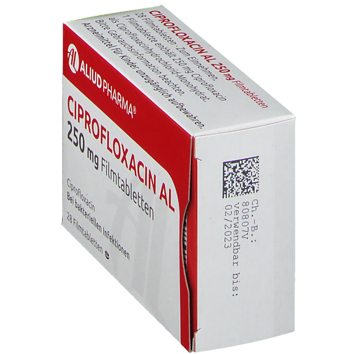 Ciprofloxacin AL 250 mg Filmtabletten 28 St