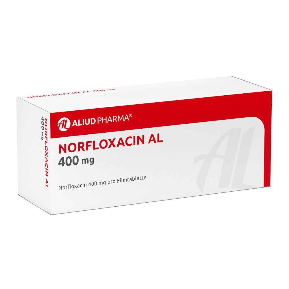 Norfloxacin AL 400 mg Filmtabletten 50 St